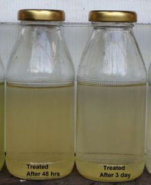 Chemical oxygen demand (COD) - Improved clarity, and reduced algae